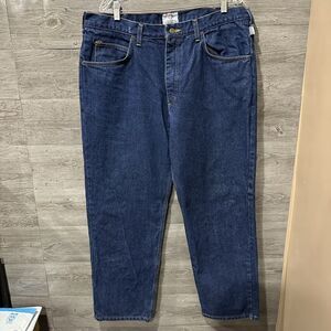 Tyndale FR Flame Resistant Denim Jeans Mens 39x 31 Blue Straight Leg NFFA 2112